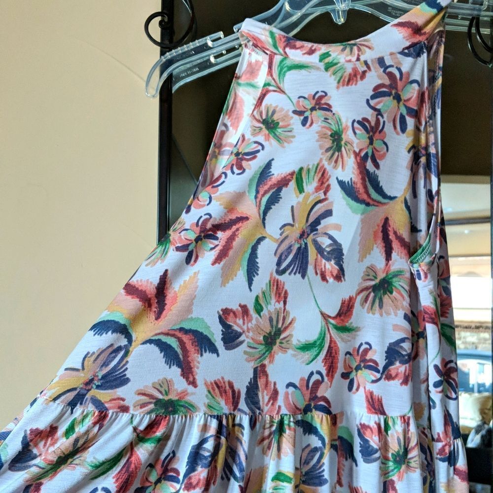 Entro  Flowy Beach Dress